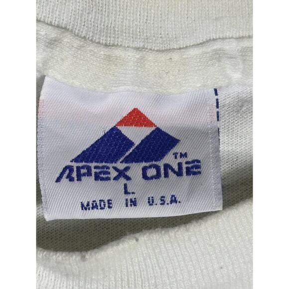 Vintage Green Bay Packers Apex One Large Logo Print Spellout T Shirt Large USA - Picture 7 of 10